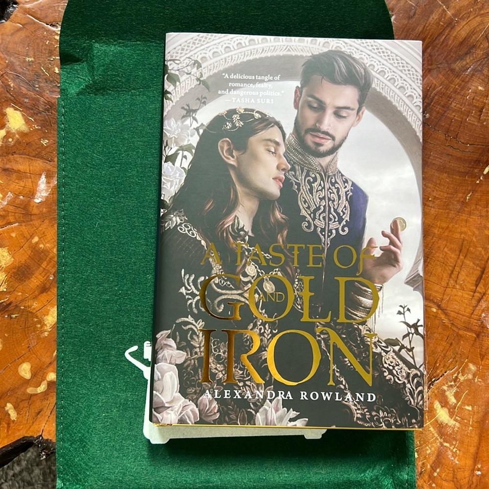 Bookish box A taste of gold and iron